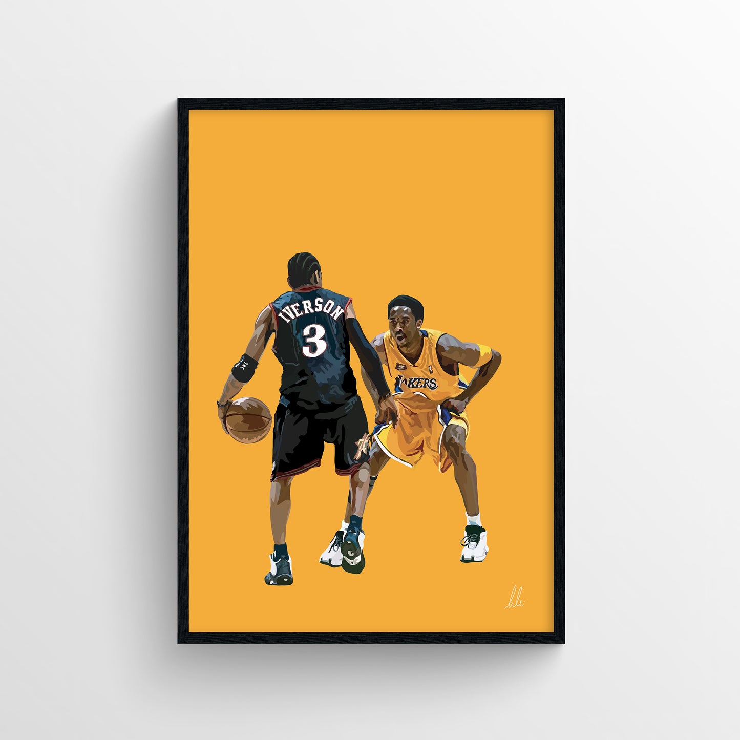 'Allen Iverson x Kobe Bryant' Print