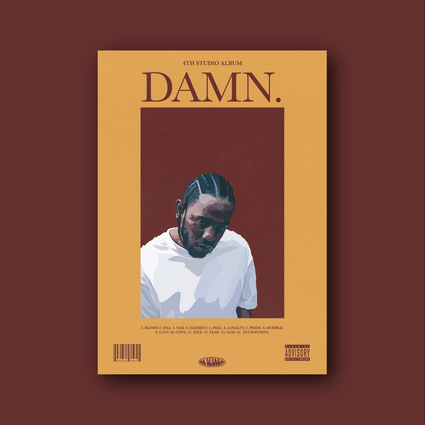 ‘DAMN.’ By Kendrick Lamar